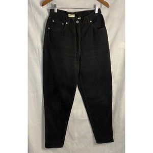 Vintage Ann Taylor Black High Rise Mom Jeans- 10 Long